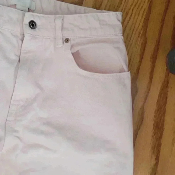 H&M Size 10 Pink Wide Leg Jeans - Picture 6 of 7